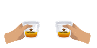 whiskey bourbon Sticker