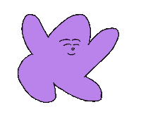 starfish seastar Sticker by Mekamee