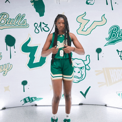Womens Basketball GIF by USF Athletics