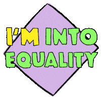 Sticker Equality Sticker by Art Baby Girl