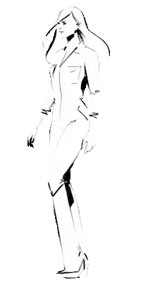 high heels art Sticker by Hilbrand Bos Illustrator