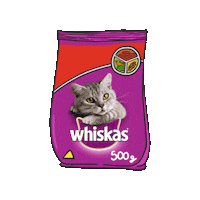WhiskasBR cat gato wet dry Sticker