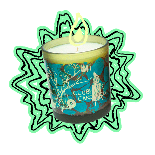 ClubhouseCandleCo giphyupload candle candles clubhouse Sticker