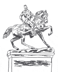 wavymcsplash illustration blue artist war GIF