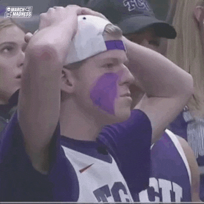 Oh No Omg GIF by NCAA March Madness