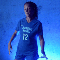 Womens Soccer Sport GIF by BYU Cougars