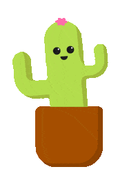 Happy Plant Sticker
