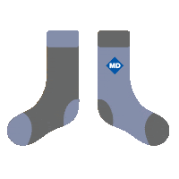 Mental Health Socks Sticker by MDFinancialManagement