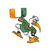 University Of Miami Sticker
