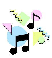 hip hop spinning Sticker