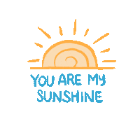 You Are My Sunshine Sticker by BenandBart