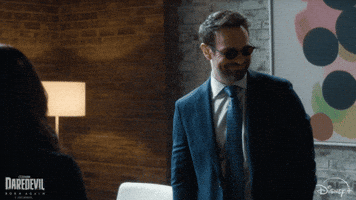 Matt Murdock Smiling GIF by Marvel Studios
