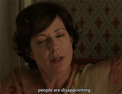 disappointed allison janney GIF