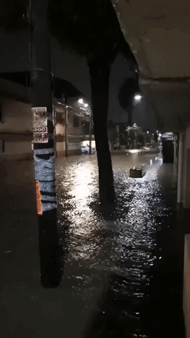 Heavy Rain Inundates Streets Near Mexico City