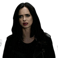 krysten ritter what Sticker by Jessica Jones