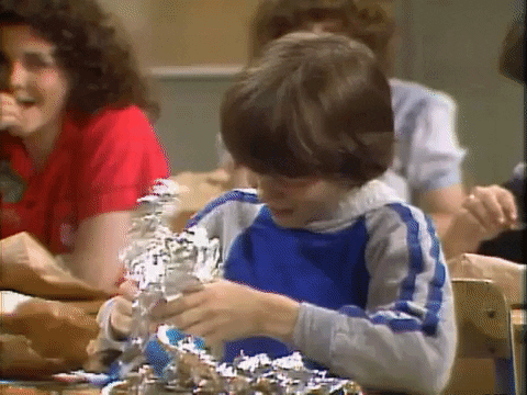 tin foil nicksplat GIF