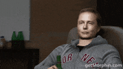 morphin beer cheers chill chair GIF