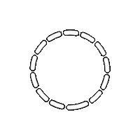 Loop Circle Sticker