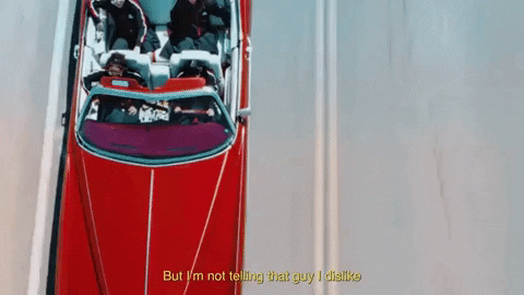 Driving Red Car GIF by ATARASHII GAKKO!