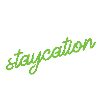 Vacation Staycation Sticker by The Village Dallas