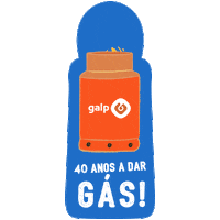 GALP_ energia legends 78 40anos Sticker