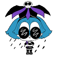 Rain Lluvia Sticker