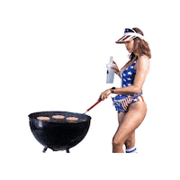 Grilling 4Th Of July Sticker by ATH Sport