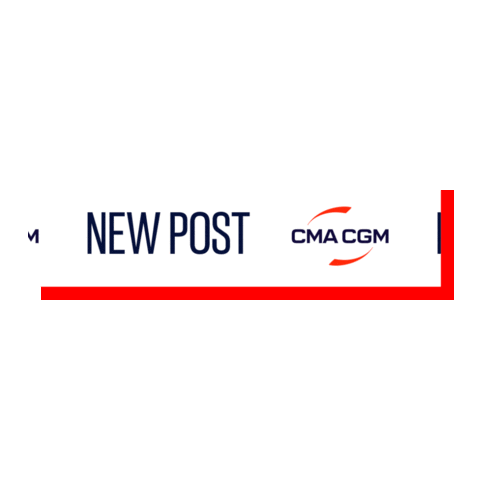 New Post Sticker by CMA CGM