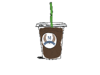 MerkavaCoffee coffee merkavacoffee merkavacoffeeroastery icedmocha Sticker