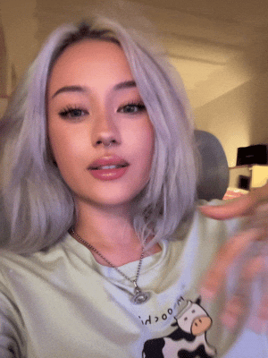 Cute Girl Twitch GIF