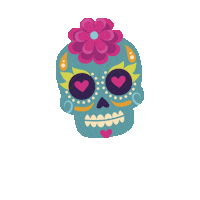 Day Of The Dead Halloween Sticker by NYX Professional Makeup