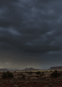 landscape lightning GIF by Head Like an Orange