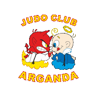 JudoClubArganda logo club judo arganda Sticker