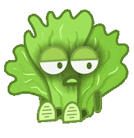 Tired Plant Based Sticker by Demic