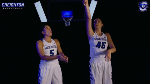 creighton bluejays three-pointer GIF by Creighton University Athletics