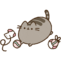 Christmas Holiday Sticker by Pusheen