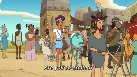 Excited Tv Show GIF by AniDom