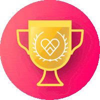 Trophy Medal Sticker by heysogo