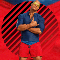 the rock comedy GIF by Baywatch Movie