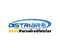 Distriar arcondicionado distriar parceirodistriar distriararcondicionado Sticker