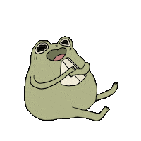 Food Eating Sticker