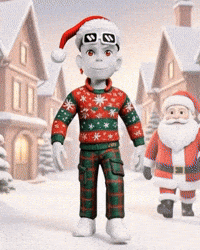 Merry Christmas Winter GIF by Zhot