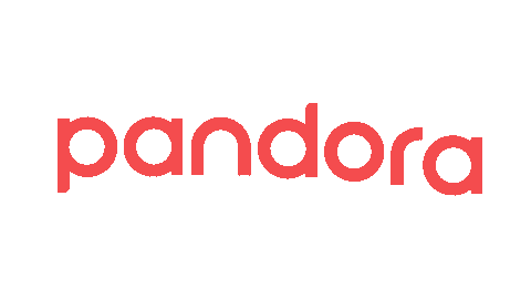 neon wordmark Sticker by Pandora