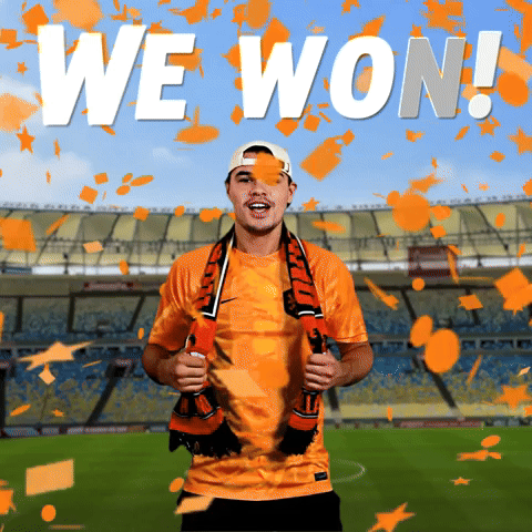 WE WON!