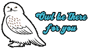 Ill Be There White Bird Sticker