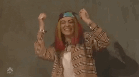 Melissa Villasenor Happy Dance GIF by Saturday Night Live