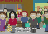 crowd bang GIF by South Park 