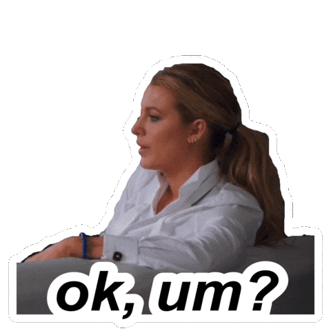 I Hear You Eye Roll Sticker by Blake Lively Fan