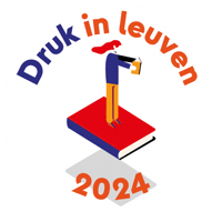 stadLeuven druk boeken leuven drukinleuven Sticker