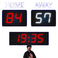 57 Away Sticker